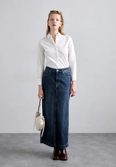 High rise skirt clearance