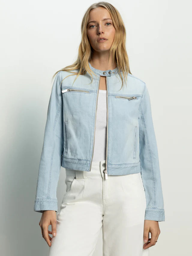 Soft Moto Jacket- Finish Line
