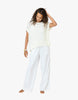 Summer Vestie Sweater - Chalk