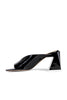 Tasha Leather Sandals- Plain Black