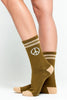 Peace Crew Sock- Verve/Palo Santo/White