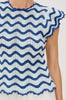 Coen Top - Azure Scallop