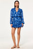 Lorena Dress - Figi Blue