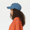 Imperfect Heart Hat - Denim-Black