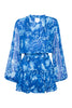 Lorena Dress - Figi Blue