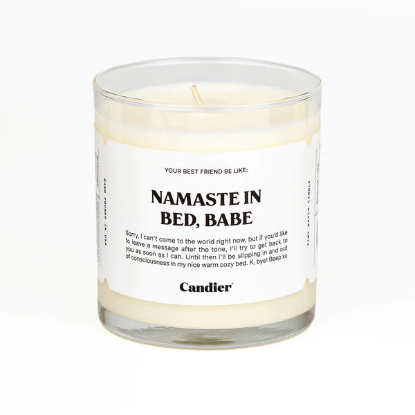 Namaste In Bed Candle