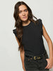 Paulette Tank - Jet Black