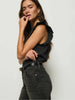 Paulette Tank - Jet Black