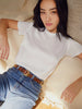 Marie Boxy Top - White