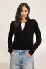 Cleo Wade Cashmere Cardi- Black
