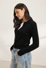 Cleo Wade Cashmere Cardi- Black