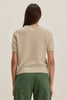 Yara Cashmere Top- Wheat