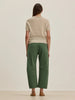 Alexis Cotton Twill Pant- Cypress