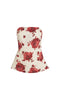 Alexa Top - Garnet Cecile Floral