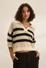 York Mesh Polo Sweater