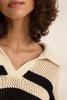 York Mesh Polo Sweater