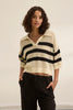 York Mesh Polo Sweater