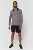 SG Men's Long Sleeve Tee - Heather Grey