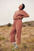 Sherpa Raw Cut Terry Pants - Clay