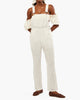 Eyelet Overall- Off-White