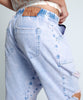 Kingpin Shabby Boyfriend Jeans - Purple Haze