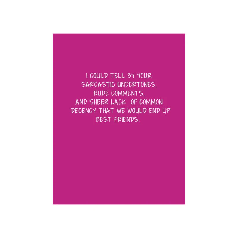 Best Friends Greeting Card