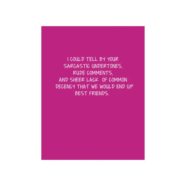 Best Friends Greeting Card