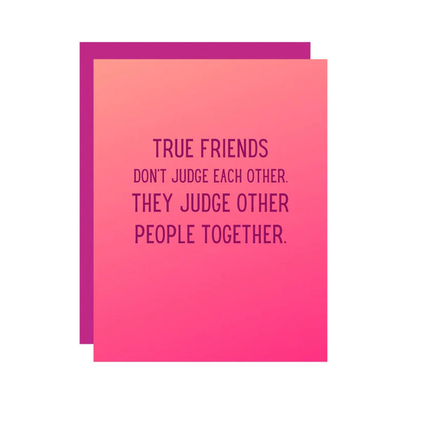 True Friends Card