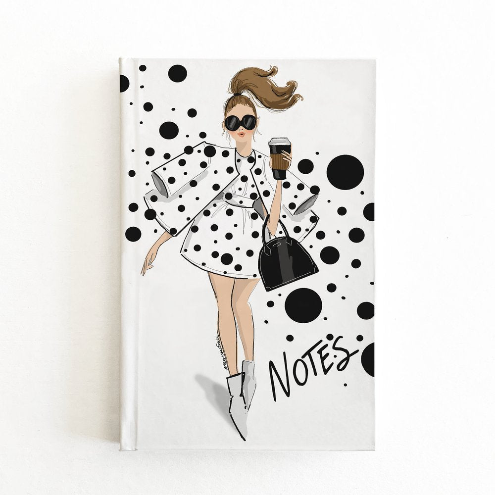 Dotted Dash Hard Cover Notebook