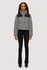 Augusta Cropped Puffer- Black & White