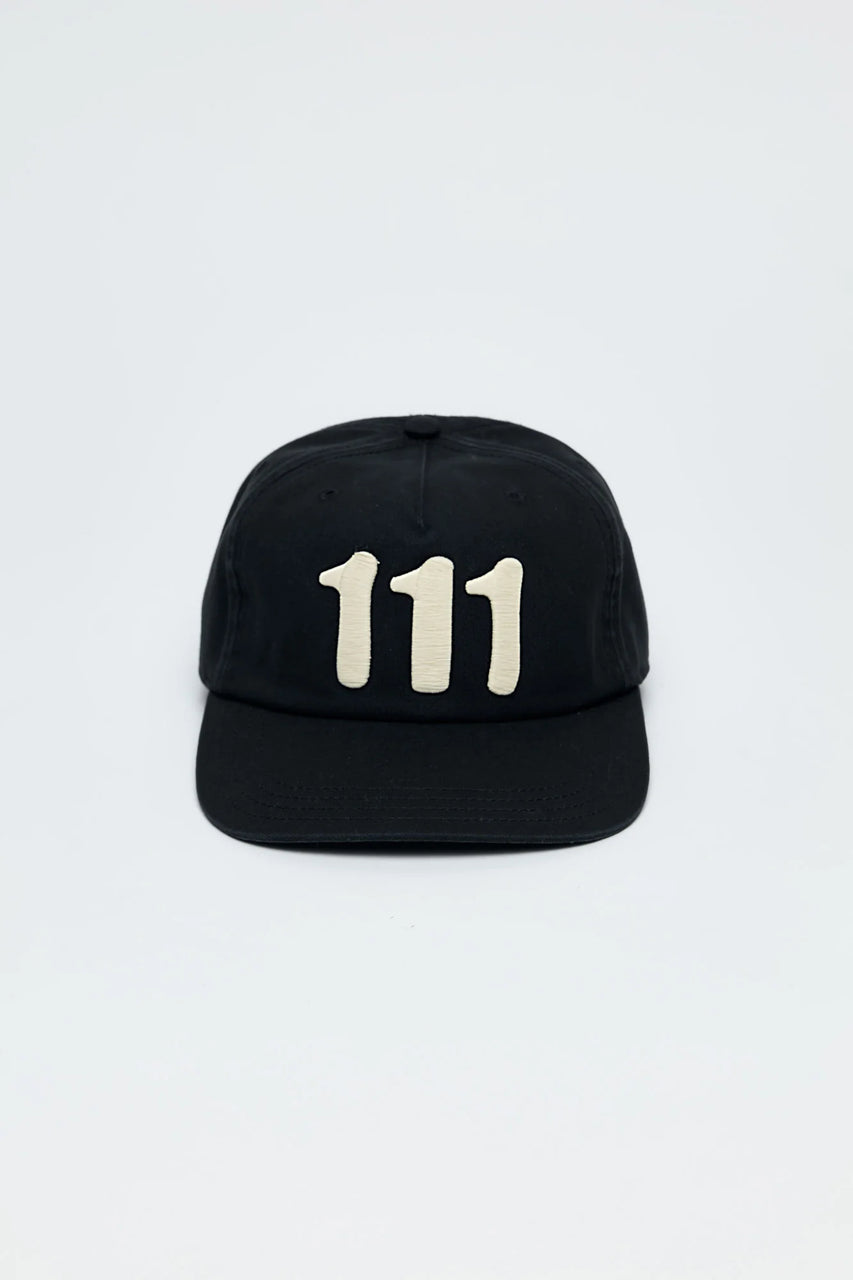 111 Dad Hat- Black