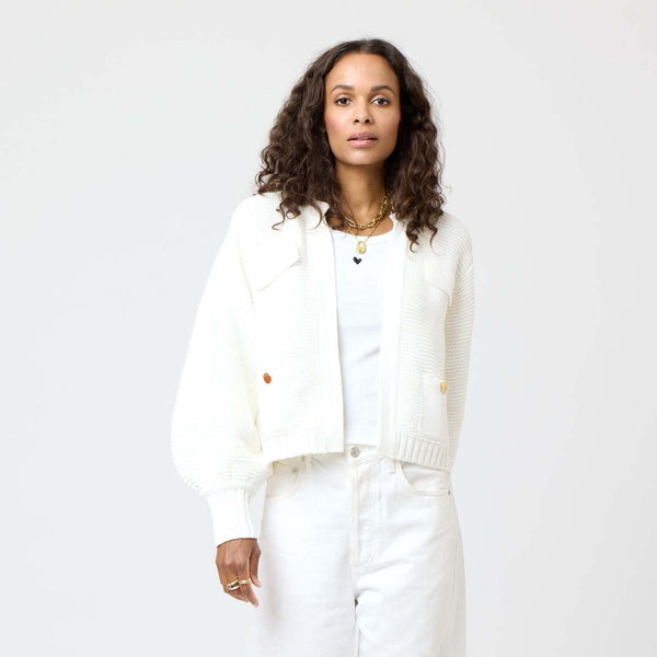Alaina Cardigan - White