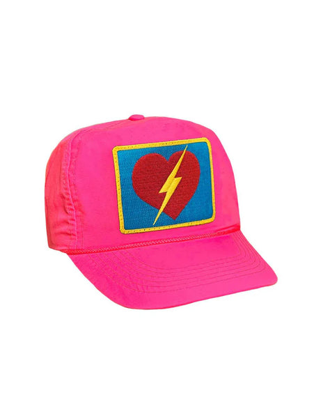 Bolt Vintage Nylon Trucker Hat - Neon Pink