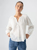 Shimmer Blouse - Chalk