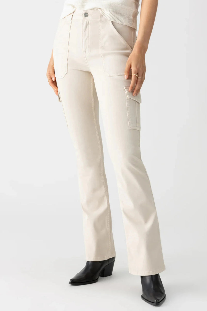 Sculpted Hayden Bootcut Pant - Toasted Almond