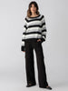 Picture This Stripe Sweater - Ash Multi Stripe