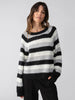 Picture This Stripe Sweater - Ash Multi Stripe