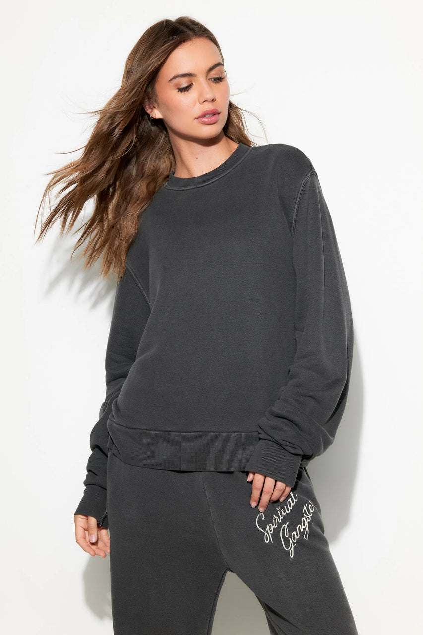 SG Insignia Bardot Sweatshirt- Ash