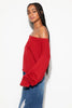 Bella Sweatshirt- Red Heart