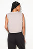 SG LA Doheny Crop Tank- Moon Rock