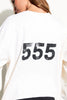 555 Perry L/S Top- Canvas