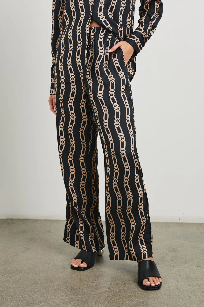 Damani Pant- Black Gold Link