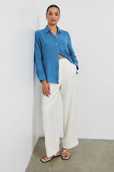 Ellis Shirt - French Blue