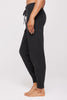 Luxe Essential Rib Jogger- Charcoal