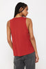 Love Lines Jade Muscle Tank - Redstone