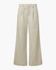 Low Rise Wool Trousers - Heather Lt Grey