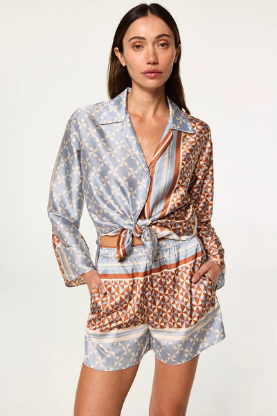 Elam Shorts - Checkered Tile