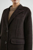 Gallery Coat- Espresso Houndstooth