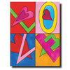 Graphic Love Card by Janet Karp