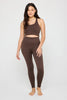 Amor Crop Tank- Mocha